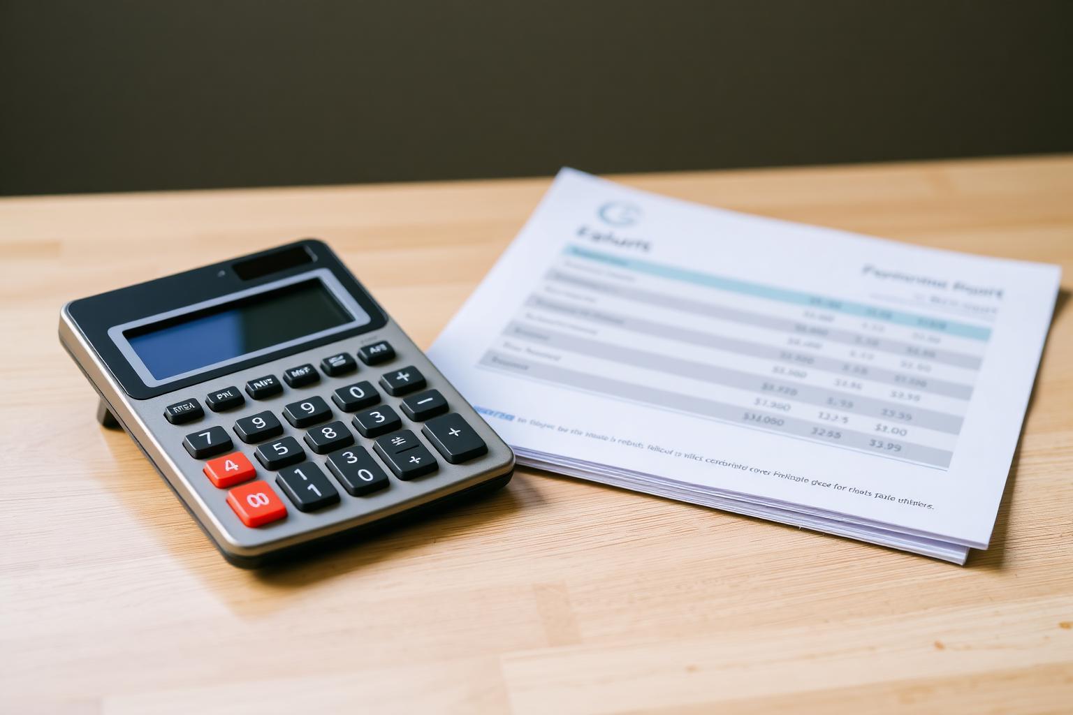 Calculator and payment terminal used to calculate effective rate for credit card processing fees